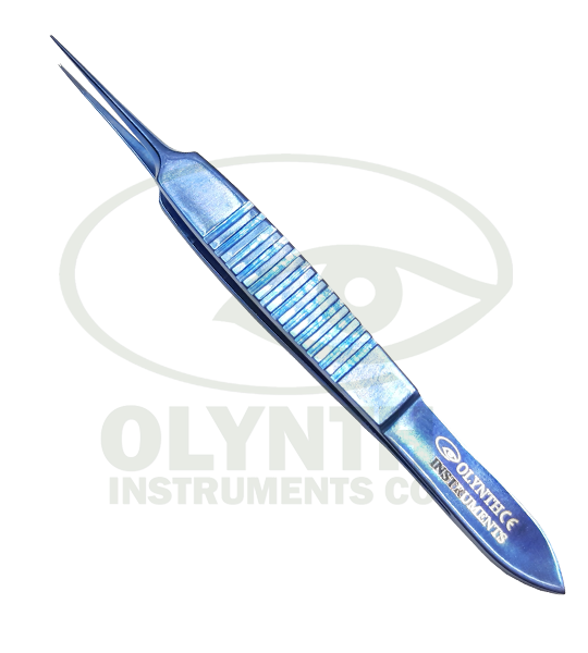 Titanium Utrata Capsulorhexis Forceps - Ophthalmic Eye Surgery Instrument